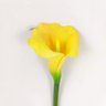 Planta Copo De Leite Amarelo Artificial Permanente 70x10cm - 3