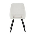 Ver imagem 5 de Cadeira para Sala de Jantar Linho Nora Cinza/Off White