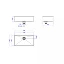 Ver imagem 4 de Cuba de Cozinha Deca Suprema Black Matte 75x40cm – Cc.670.75.blmt