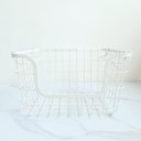 Ver imagem 1 de CESTO ORGANIZADOR METALLA BRANCO 32,4x25,9x19cm
