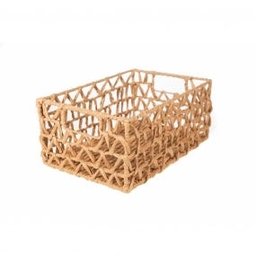CESTO ORGANIZADOR PAPIRO QUADRADO 28,5x18,5x11,5cm - 1