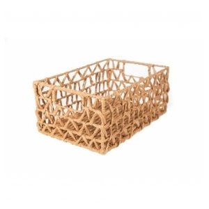 CESTO ORGANIZADOR PAPIRO QUADRADO 28,5x18,5x11,5cm