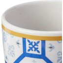 Ver imagem 3 de Caneca de Porcelana Super White com Tampa e Filtro Braga Azul/branca 310ml com Caixa de Presente