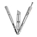 Ver imagem 4 de Canivete Butterfly Bsl-2 sem Corte Inox Prateado para Tricks