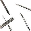 Ver imagem 5 de Canivete Butterfly Bsl-2 sem Corte Inox Prateado para Tricks