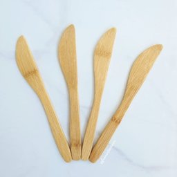 KIT ESPATULAS BAMBU 4 PCS - 1