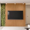 Ver imagem 2 de Painel para Tv Ripado 2.2 Modular Canela Linea Brasil - Nature Fosco