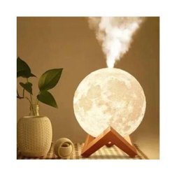 Umidificador Aromatizador Luminária Abajur Lua Cheia 3D - 2