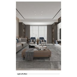 Kit 2 Perfil de Aluminio Embutir 1 Metros Slim 24,83x14,4mm - 4