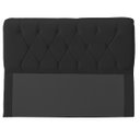 Ver imagem 1 de Cabeceira Casal Cama Box Estofada Cristal 140 Cm Veludo