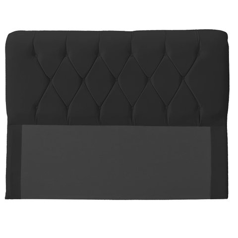 Cabeceira Casal Cama Box Estofada Cristal 140 Cm Veludo