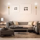 Ver imagem 4 de Luminaria Arandela de Parede Cristal com Lampada Led Quarto