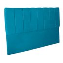 Ver imagem 3 de Cabeceira Casal Queen Estofada para Cama Box Dália Suede