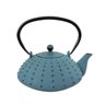 Chaleira De Ferro Fundido Azul Para Chá 10x20x17cm Baixa - 1