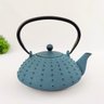Chaleira De Ferro Fundido Azul Para Chá 10x20x17cm Baixa - 2