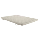 Ver imagem 2 de Pillow Top Queen Espuma da Nasa Viscoelástico Poliester Genki Kenko:Branco