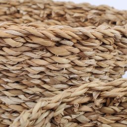 Cesto Organizador De Fibra Trama 28/25/22cm Cesta 3pc - 5 Cesto Organizador De Fibra Trama 28/25/22cm Cesta 3pc - 5