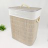 Cesto De Roupa De Bambu Multiuso 50x41x31cm Organizador - 2