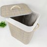 Cesto De Roupa De Bambu Multiuso 50x41x31cm Organizador - 7
