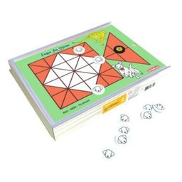 Jogo Educativo de Tabuleiro Infantil Jogo da Onça Indígena - 3