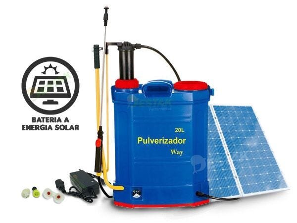 Pulverizador Elétrico/Manual com Painel Solar Importway Iwpcps20-020 - 5