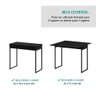 Conjunto Mesa Dobrável com 2 Banquetas Preto Carraro - 7