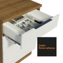 Ver imagem 7 de Balcão Madesa Stella 60 cm 3 Gavetas Rustic/Branco