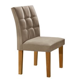 Conjunto Sala de Jantar Mesa Classic Tampo de Vidro 4 Cadeiras Vitória  - 6