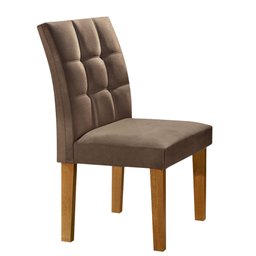 Conjunto Sala de Jantar Mesa Classic Tampo de Vidro 4 Cadeiras Vitória  - 6