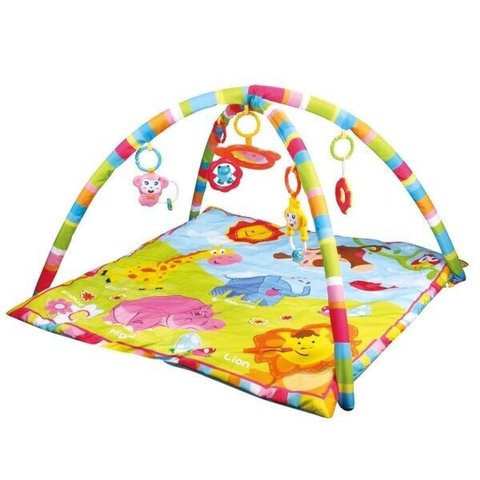 Ginásio de Atividades Quadrado Animais Encantados - Pais e Filhos