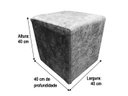 Ver imagem 4 de Puff Decorativo Terracota 604 Alpoim