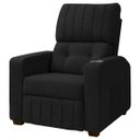 Ver imagem 1 de Poltrona do Papai Reclinável Real em Bouclê Cor:boucle Preto