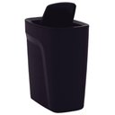 Ver imagem 7 de Lixeira Preta Plástica Tampa Basculante Compact Tramontina 8,5l Banheiro Cozinha