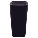 Ver imagem 4 de Lixeira Preta Plástica Tampa Basculante Compact Tramontina 8,5l Banheiro Cozinha