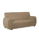 Ver imagem 1 de Capa Para Sofa 3 Lugares Super Resistentes Carolina Gold Bege