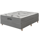 Ver imagem 1 de Cama Box + Colchão Casal Córdoba Molas Ensacadas Duo Face 138x188x70cm - Macio