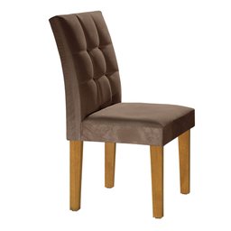 Conjunto Sala de Jantar Mesa Classic Tampo de Vidro 6 Cadeiras Vitória  - 12