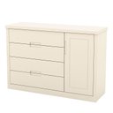 Ver imagem 4 de Quarto de Bebê Tutto New 4 Portas Off White - Matic