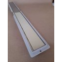 Ver imagem 3 de Ralo Linear Sifonado 5x50 Banheiro modelo Oculta Inox Polida com Tela Anti Insetos - Ficon