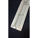 Ver mais imagens de Ralo Linear Sifonado 5x50 Banheiro modelo Oculta Inox Polida com Tela Anti Insetos - Ficon