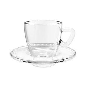 Jogo para Café 12 Peças em Vidro Coffee Time 90ml Dynasty