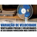 Ver imagem 5 de Ventilador Pedestal Coluna Ajustável 130cm 220V Silencioso