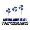 Ver imagem 3 de Ventilador Pedestal Coluna Ajustável 130cm 220V Silencioso