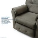 Ver imagem 5 de Poltrona Reclinável Automática Solo CabeCasa MadeiraOriginals