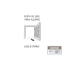 Ver imagem 4 de Porta de Aço 1 Folha para Alçapão Laminado 60cmx60cm Riobras
