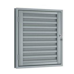 Porta de Aço 1 Folha para Alçapão Laminado 60cmx60cm Riobras - 1