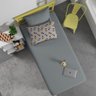 Jg de Cama 2 Pçs Infantil Portallar Mickey Classic Malha Cinza - 1