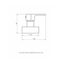 Ver imagem 2 de Acabamento para Registro Base Deca1.1/4 e 1.1/2 (grande) Preto Fosco - Led Perflex