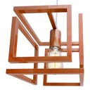 Ver imagem 4 de Kit 3 Pendente Infinity Poptem Cubo Aluminio Cobre Luminária Lustre 20cm Sala