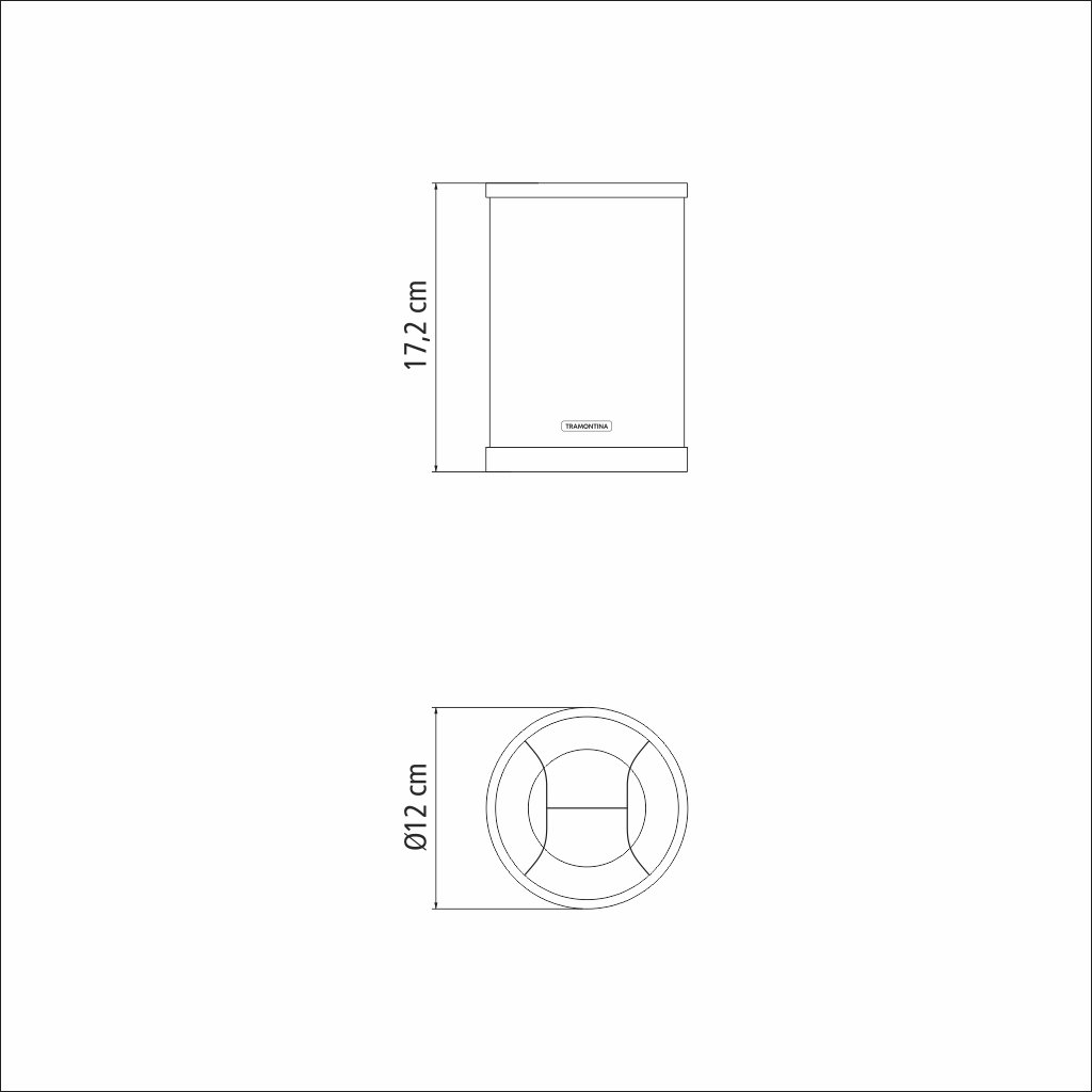 Porta-utensílios Giratório Tramontina em Aço Inox - 61538/130 - 4